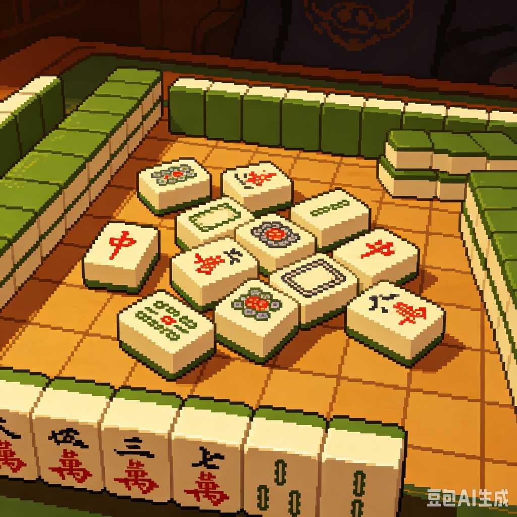 acrylic mahjong set