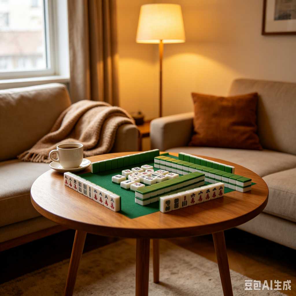 custom cartoon mahjong set